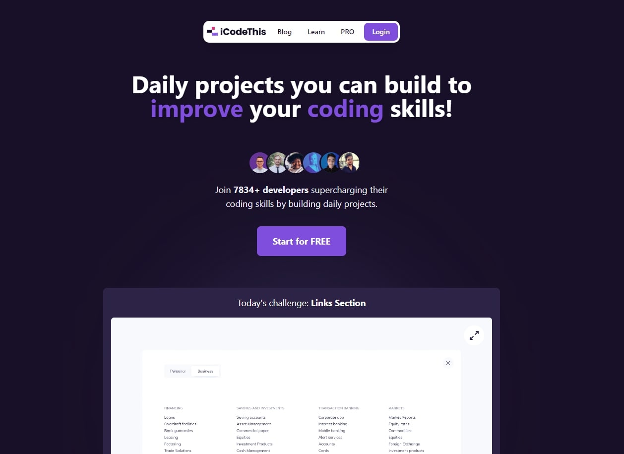 iCodeThis Landing Page